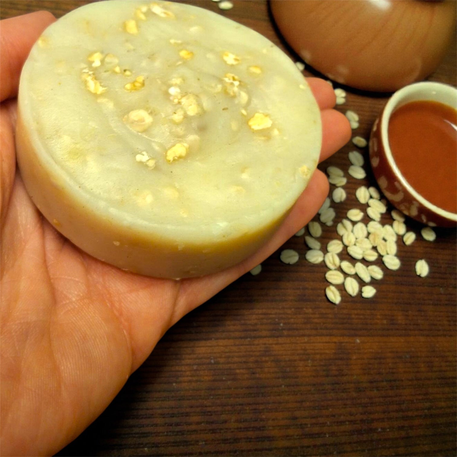 Goat Milk and Honey Soap with Oatmeal