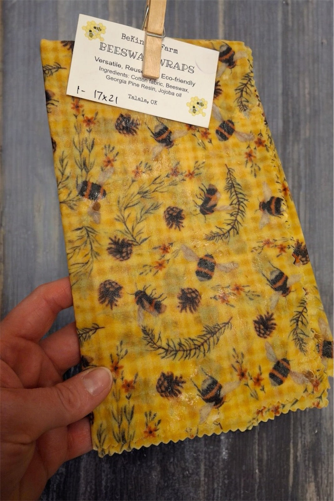 Beeswax Wraps-- XL