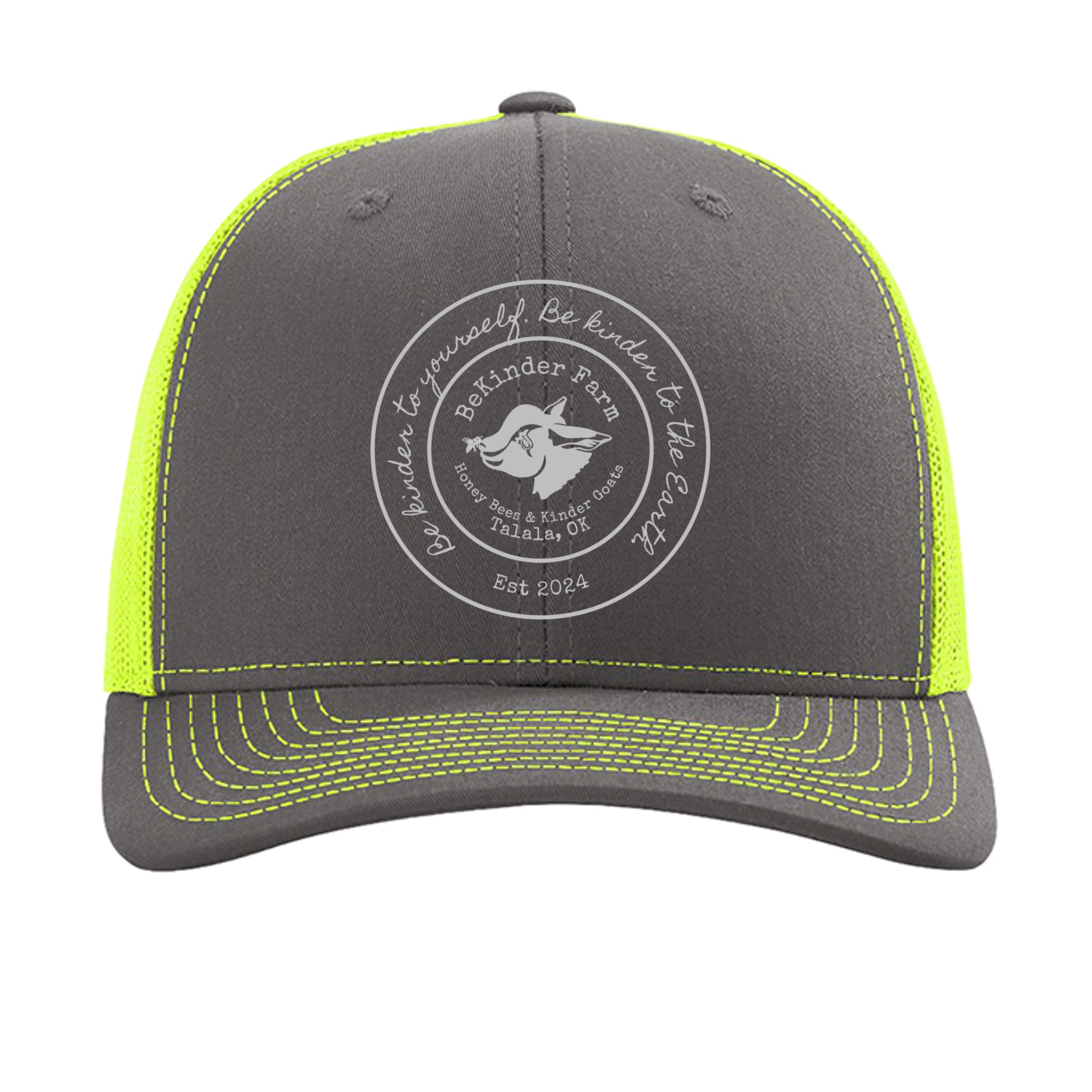Charcoal/ Neon Yellow - 112 - FRONT
