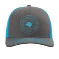 Charcoal/ Neon Blue - 112 - FRONT