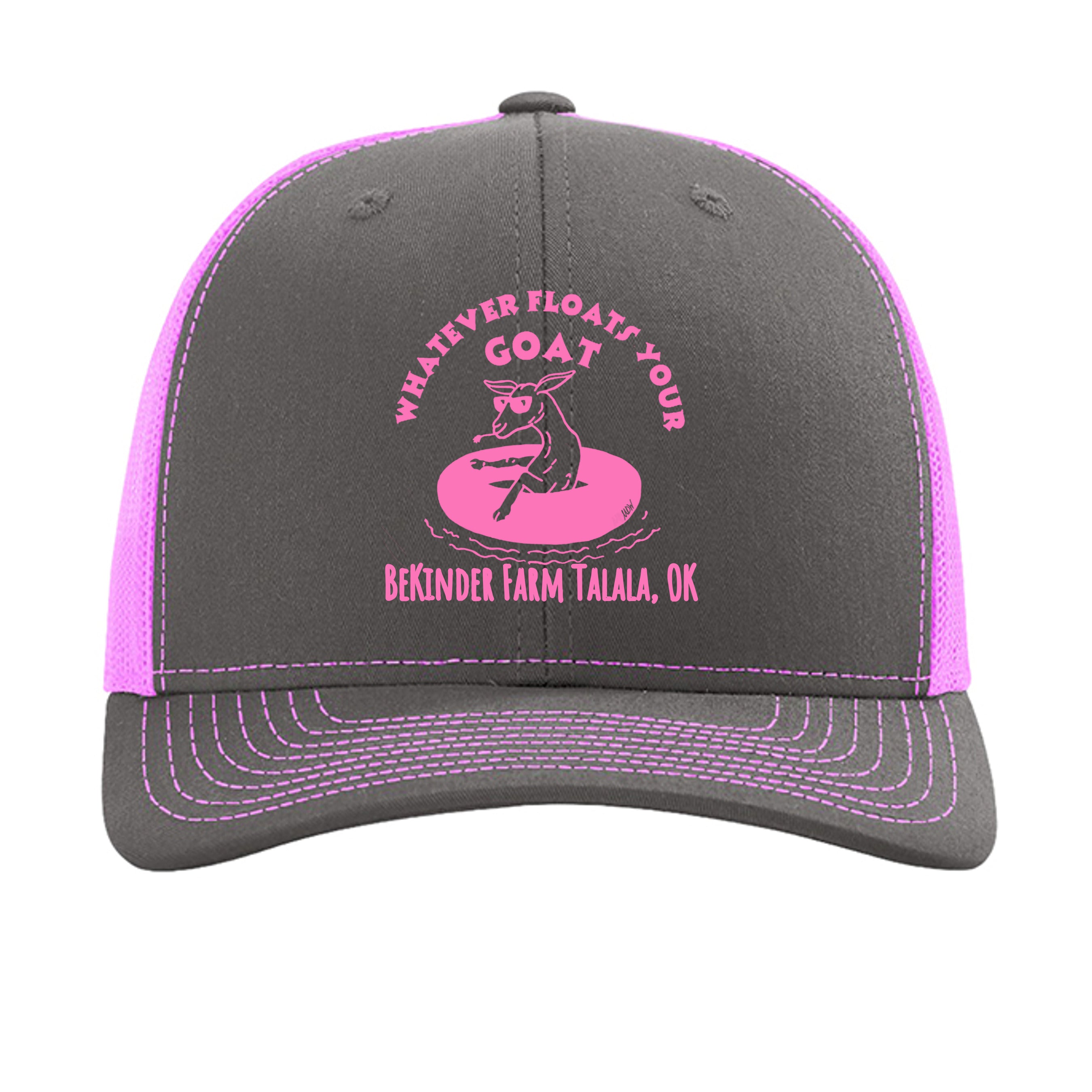 Charcoal/ Neon Pink - 112 - FRONT